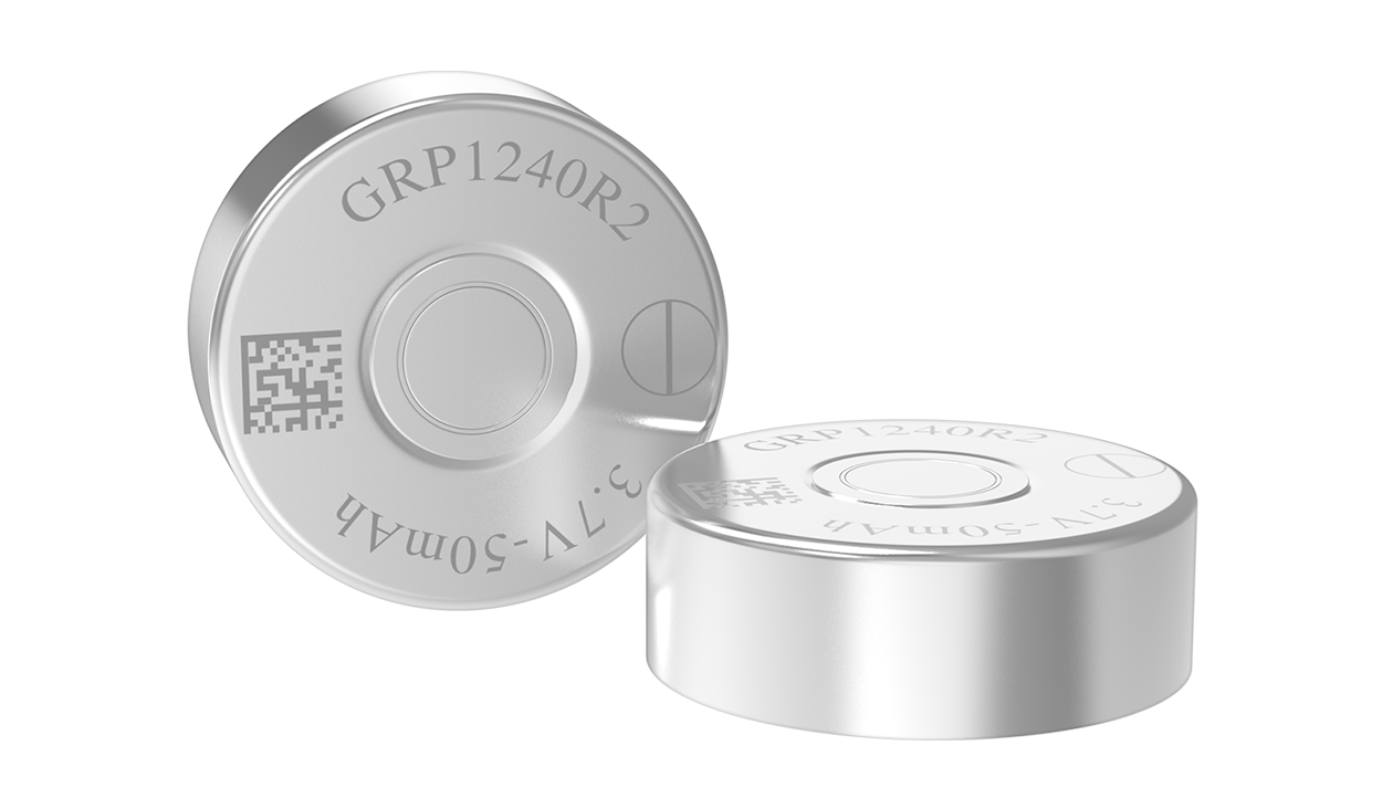 GRP1240R2低溫鋰離子紐扣電池